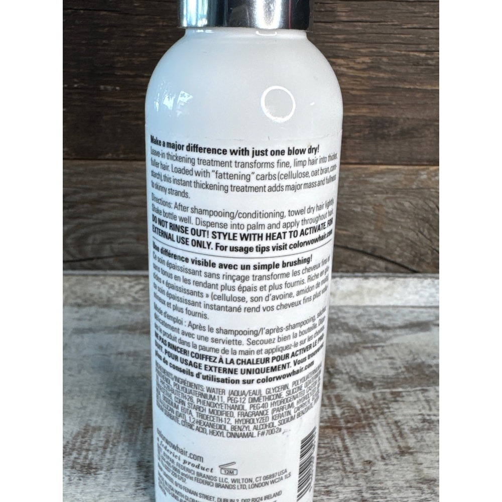 Color Wow Dream Cocktail Leave In Thickening Treatment 6.7 oz NWOB
MSRP=$28 - Picture 3 of 4